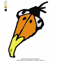 Bird Embroidery Design 72